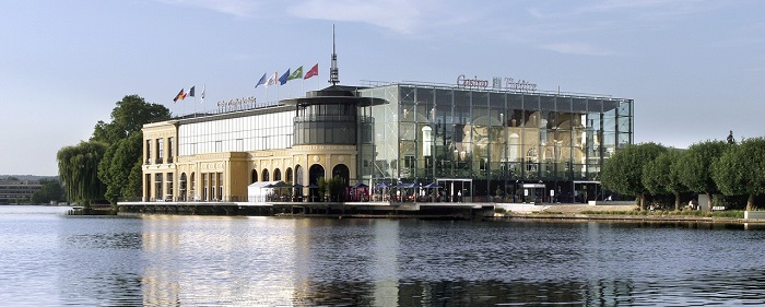 vue du casino Enghien les Bains